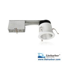 Line Voltage 3.5 Inch Remodel with COB Reflector Retrofit NON-IC Housing