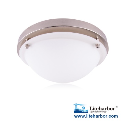 16 Inch Flush Chrome Ceiling Lights