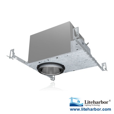 6 Inch Compact Fluorescent New Construction IC Housing