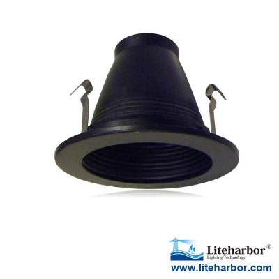 4 Inch Fluorescent Baffle Trim