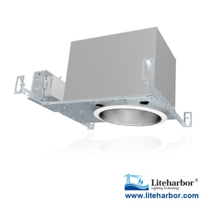 6 Inch Horizontal Compact Fluorescent Commercial Recessed Housing