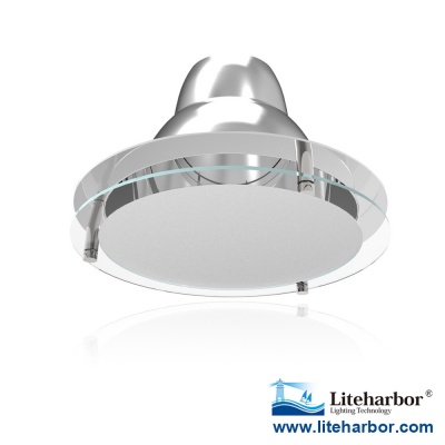 6 Inch Clear Specular Reflector with Drop Glass