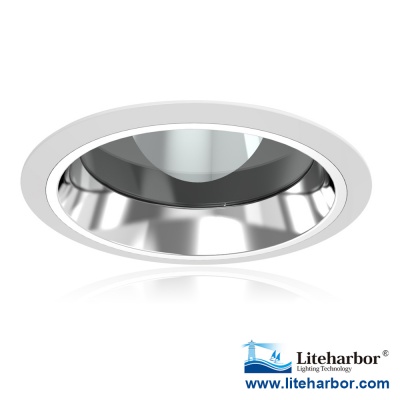 6 Inch Horizontal Reflector with Regressed Lens