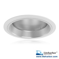 6 Inch Horizontal Baffle with Regressed Lens