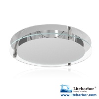 6 Inch Horizontal Reflector with Drop Glass