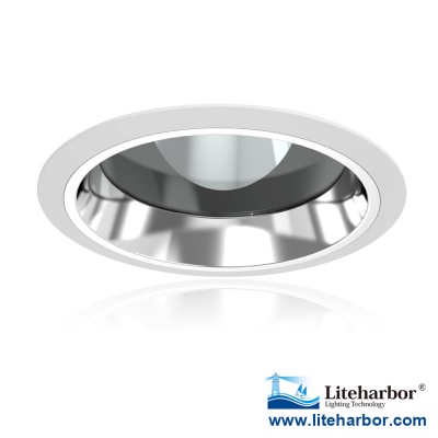 6 Inch Horizontal Reflector with Regressed Lens