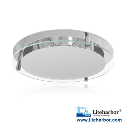 6 Inch Horizontal Reflector with Drop Glass