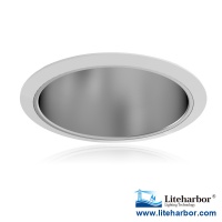 6 Inch Horizontal Reflector with Self Flanged/ White Ring