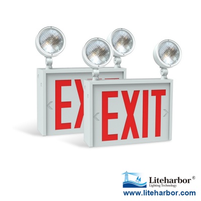 Exit & Emergency Light Combo