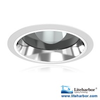 8 Inch Horizontal Reflector with Regressed Lens