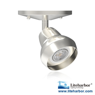 Line Volt. Canopy Mounted Mini Track Light 