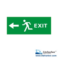 ABS LED Running Man Emergency Exit Sign