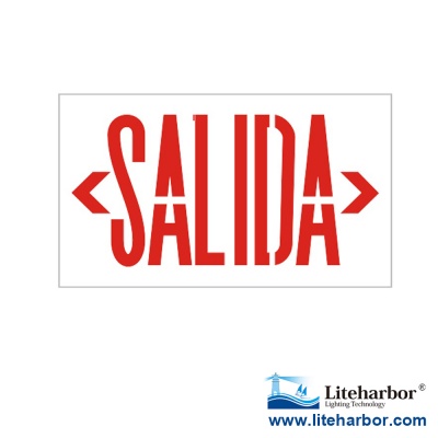 ABS LED Running Man Emergency Exit Sign