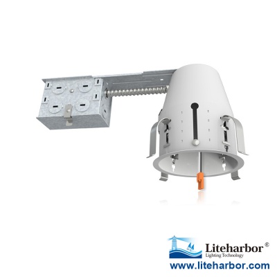 Line Voltage 4 Inch Remodel IC Airtight LED Downlight Housing